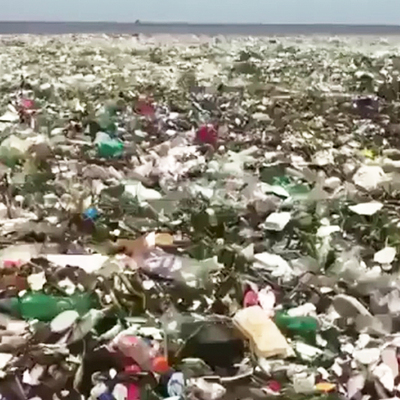 Dalga dalga plastik...