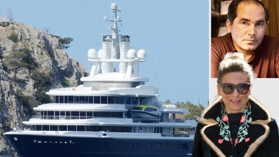 Yatını eşinden geri aldı!