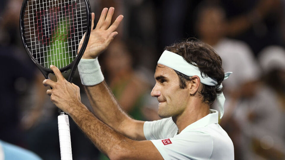 Federer, Miami Açık'ta finale kaldı