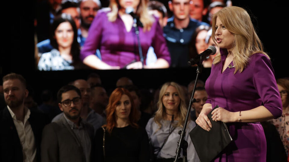 Slovakya, ilk kadın cumhurbaşkanını seçti
