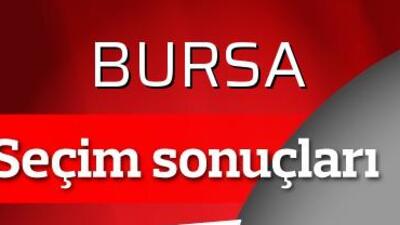 Bursa'da ilk seçim sonuçları