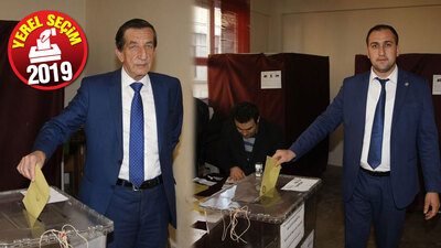 Rakip baba oğul oylarını kullandı