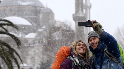 O ülkelerden İstanbul'a sadece bir turist geldi