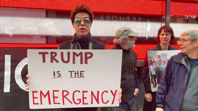 Yılmaz Morgül, Amerika'da Trump'a karşı çıktı