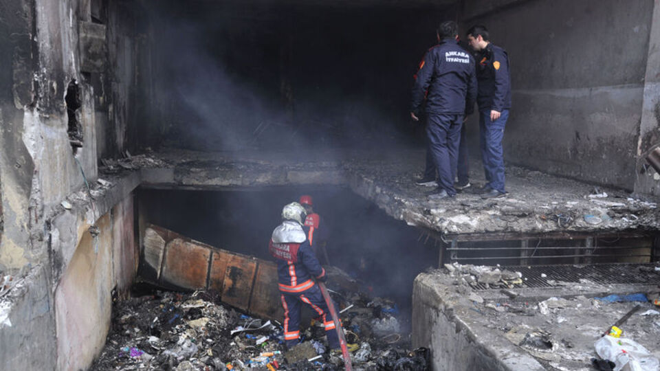 Ankara'daki yangında ölenlerin sayısı 6'ya yükseldi