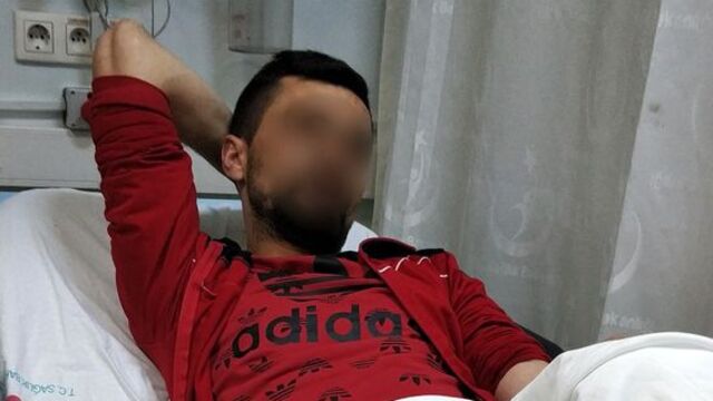 Tespih kavgasında bacağından vuruldu!