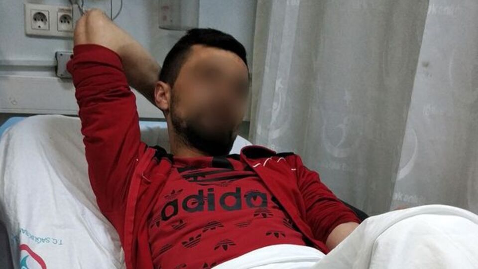 Tespih kavgasında bacağından vuruldu!