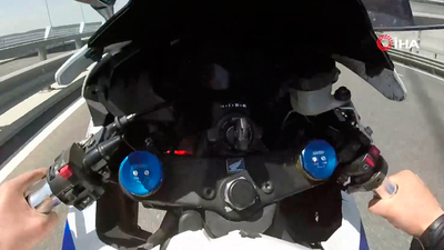 Tek teker maganda! 280 km hız