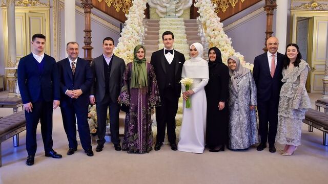 Ülker ve Tamince ailelerinin mutlu günü