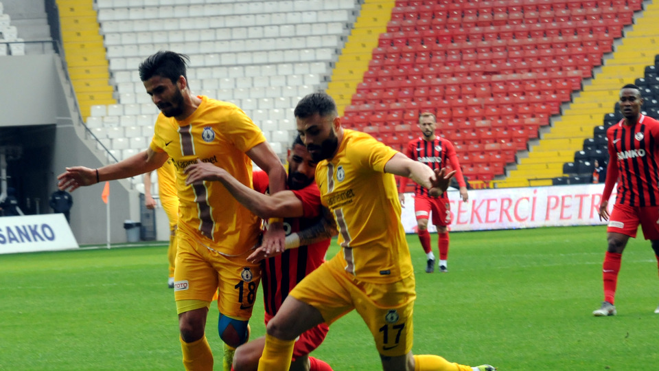 Gazişehir tek golle geçti