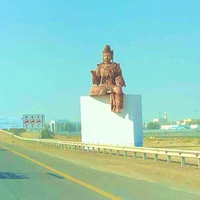 BAE'deki Buda heykeli tartışma yarattı!