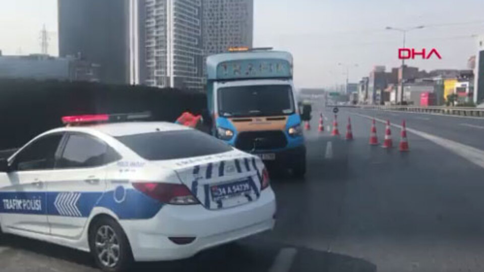 İstanbul'da kapalı yollar trafiğe açıldı