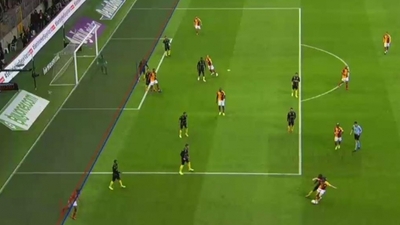 G.Saray'ın golü VAR ile iptal edildi