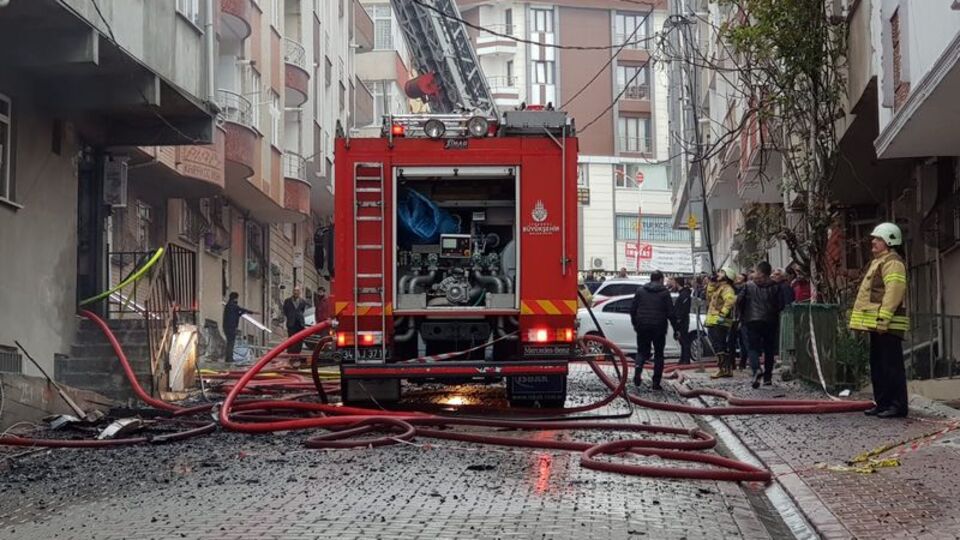 Esenyurt'ta korkutan yangın