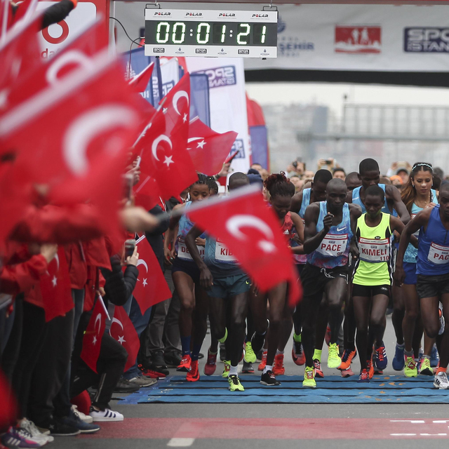 Maratona Kenya damgası!