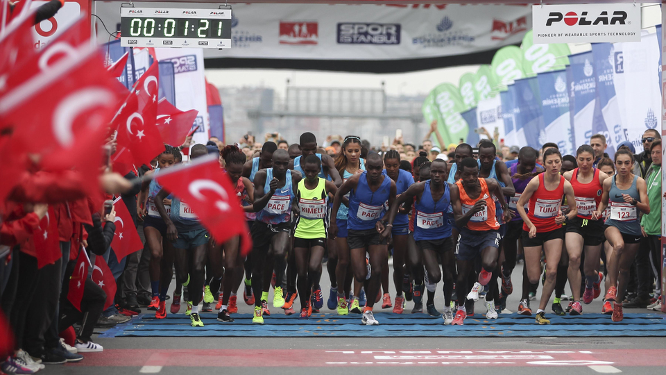Maratona Kenya damgası!