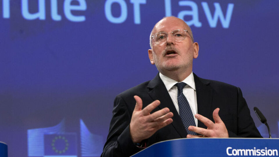Timmermans'a yerel seçim tepkisi
