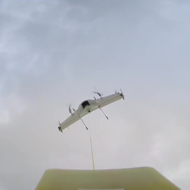 Drone ile ilk teslimat Avustralya'da başladı