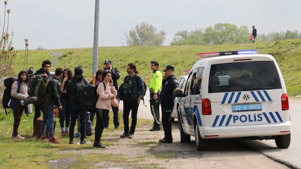 Akın akın Edirne! Söylentiye inanıp yola çıktılar...