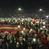 Uber şoförlerinden protesto