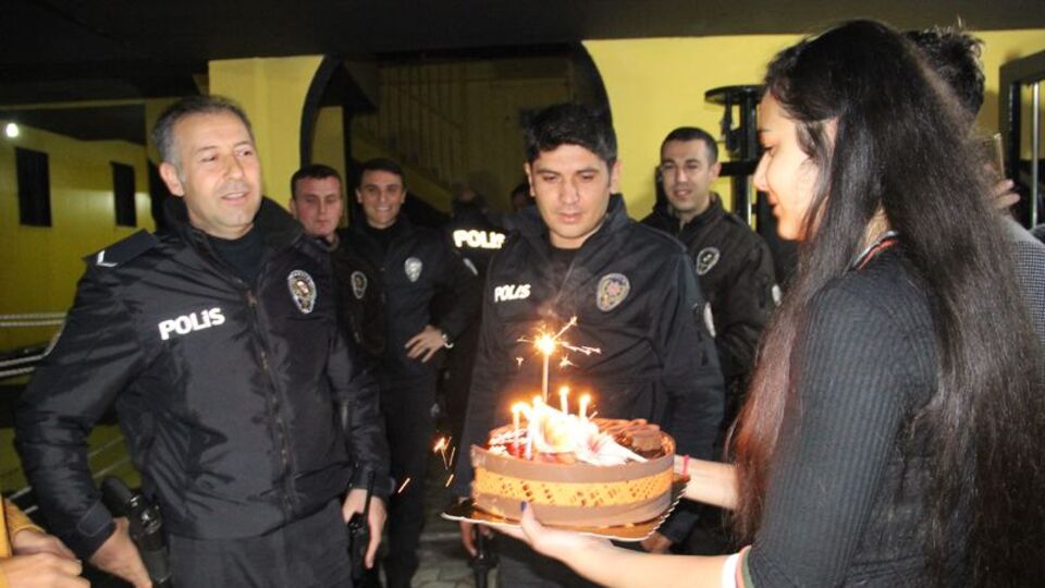 Kavga ihbarıyla gelen polislere ilginç sürpriz