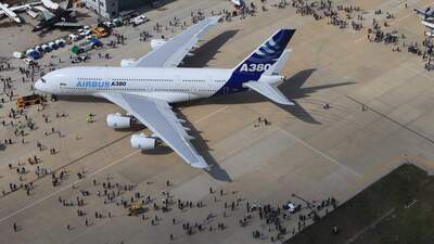 Dünyanın en büyük yolcu uçağı da gelecek