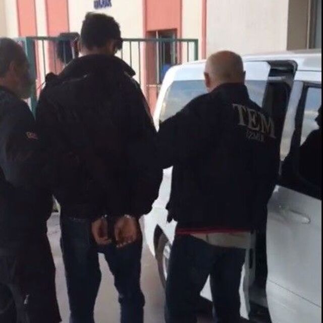 İzmir'de terör örgütü operasyonu