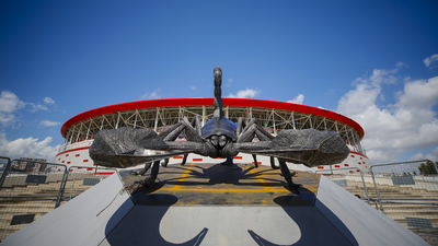 Antalyaspor için dev akrep heykeli