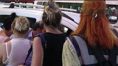 Masaj salonu gibi görünüyordu!