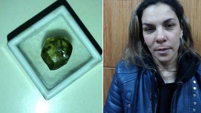 Elmas hırsızı yakalandı!