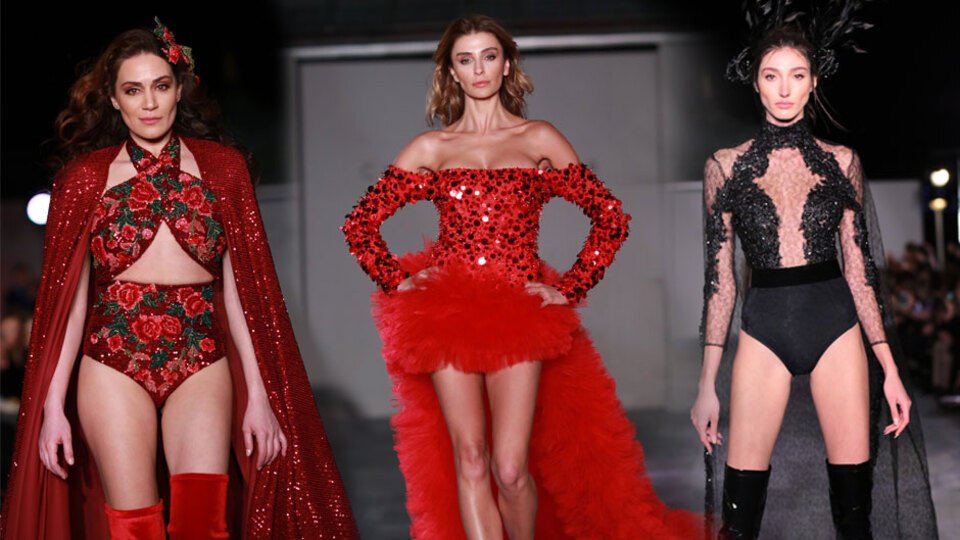 İki Özge aynı podyumda