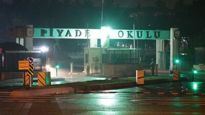 Tuzla Piyade Okulu'nda yangın!