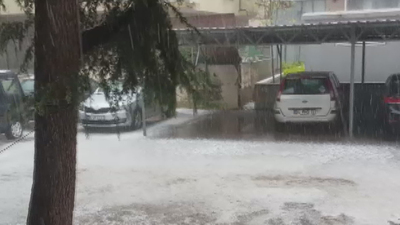 İstanbul'da dolu sürprizi