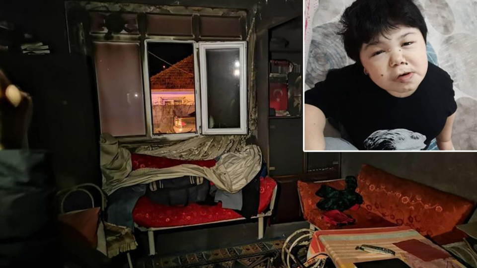 Neşe alevlerin arasında kaldı!