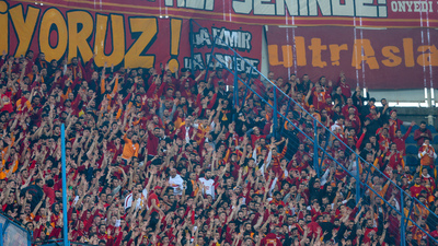 "Kümede kal Fenerbahçe" tezahüratı