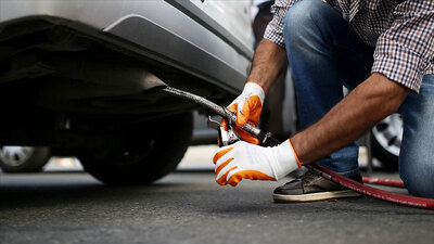 Egzos emisyonu plakadan okunacak