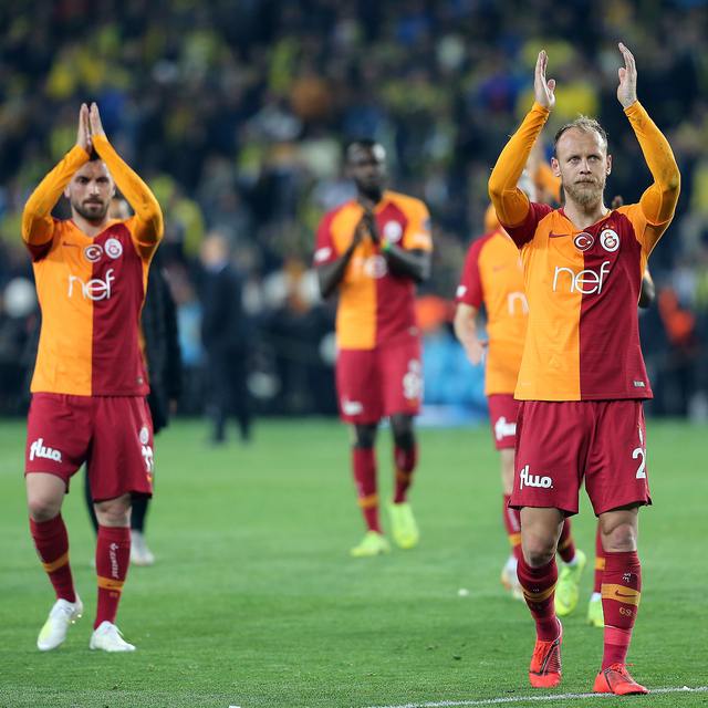 Galatasaray'a Florya'da karşılama