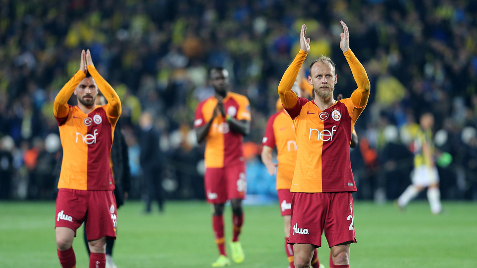 Galatasaray'a Florya'da karşılama