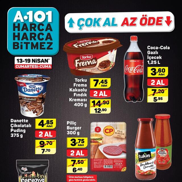 A101 13-19 Nisan Aktüel ürünler kataloğu!