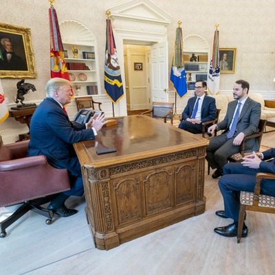 Bakan Albayrak, ABD Başkanı Trump ile görüştü