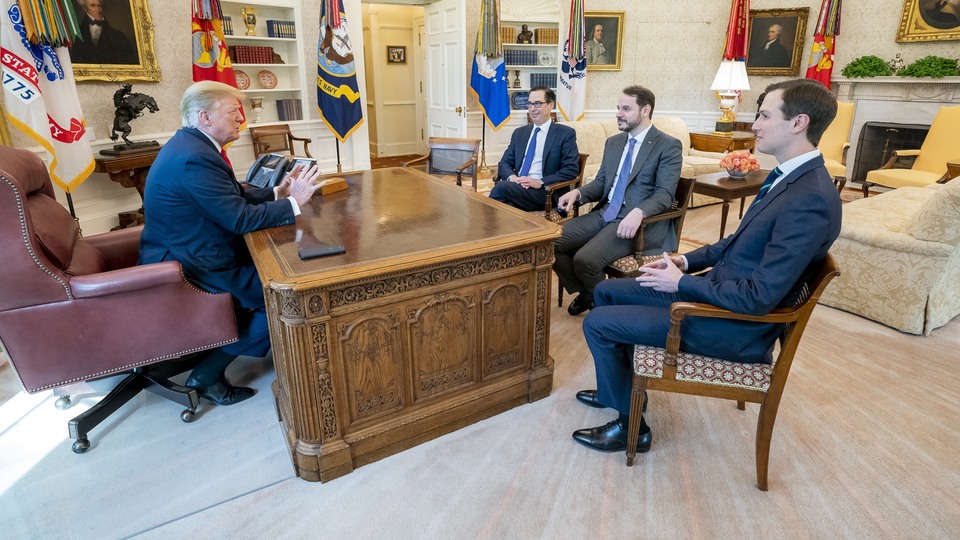 Bakan Albayrak, ABD Başkanı Trump ile görüştü