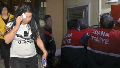 Darp edilip eve kilitlenen kadın kurtarıldı