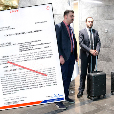 İşte AK Parti'nin "İstanbul" dilekçesi!