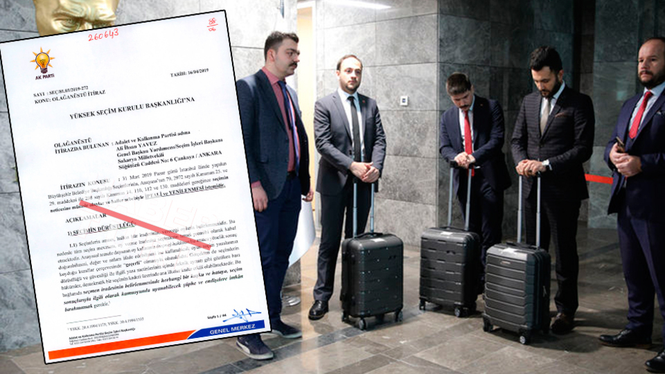 İşte AK Parti'nin "İstanbul" dilekçesi!