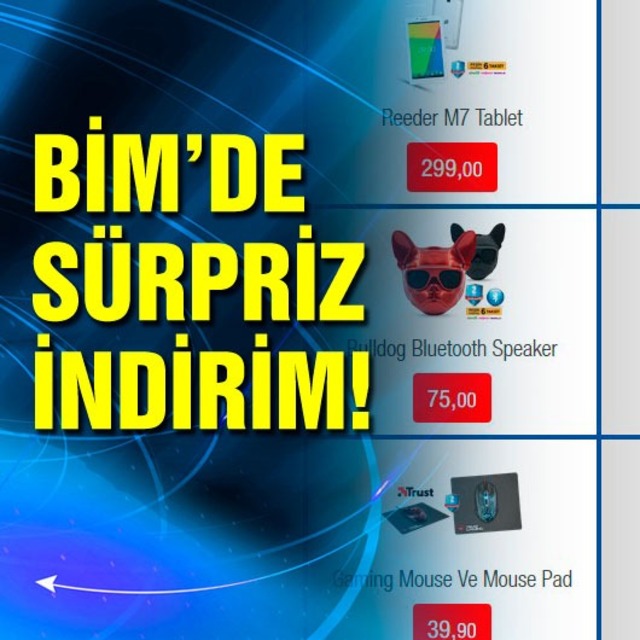 BİM 19 Nisan aktüel ürünler kataloğu yayımlandı!