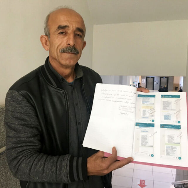 Akrabalarına mesaj gönderen avukattan şikâyetçi oldu