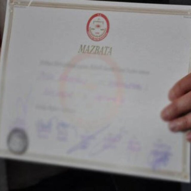 Mazbata nedir?