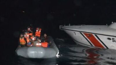 Kuşadası Körfezi'nde 44 kaçak göçmen yakalandı
