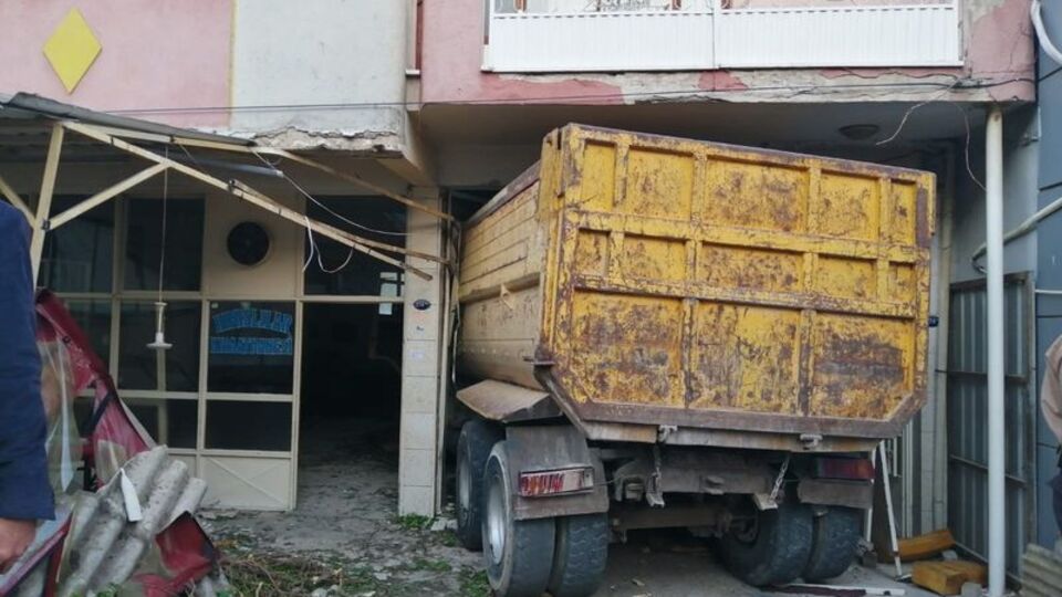 Hafriyat kamyonu dehşeti!