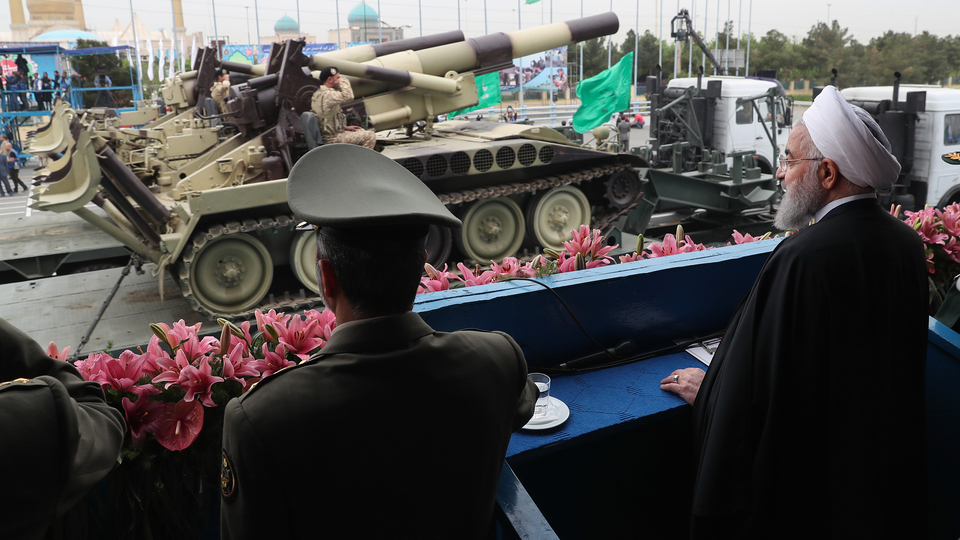 İran ordusundan gövde gösterisi